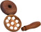Portable Massager for Deep Tissue Muscle Relief Detachable Wooden Roller with Balls