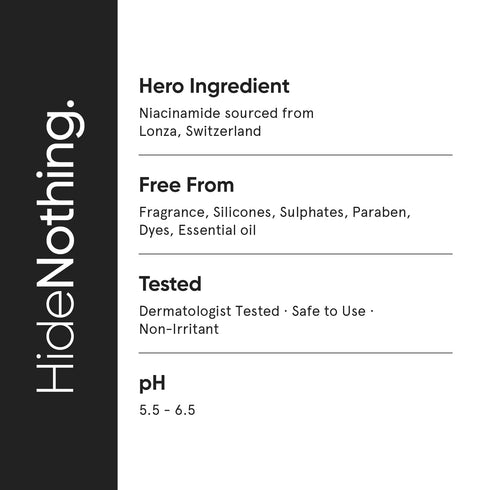 Minimalist 5% Niacinamide Face Serum for Clear Glowing Skin, 1 Fl Oz, Pore Minimizer for Acne Marks