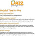 Dazz Bathroom Cleaner Starter Kit, 1 Reusable Spray Bottle & 2 Refills, Eco-Friendly, Non-Toxic, Safe for Kids & Pets