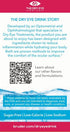 Ultimate Hydration for Dry Eyes - Sugar-Free Electrolyte Powder Packets with Vitamins, Green Tea, and DHA (20 Packets)
