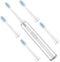 Ipetboom Portable Electric Vibration Toothbrush for Adults with Soft Bristles and Ergonomic Handle