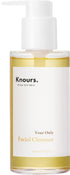 Knours. 2-in-1 Oil-to-Foam Facial Cleanser, 145ml, Non-stripping Makeup Remover with Honey & Plant-Based Oils