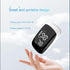 Pulse Oximeter Fingertip, Rechargeable Oxygen Meter, Accurate Blood Oxygen Saturation Monitor for Sports (White)