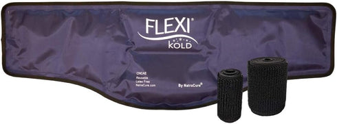 FlexiKold Neck Ice Pack Wrap with Straps – Reusable Flexible Neck Pain Relief Cooling Wraps