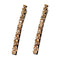 Vpang 2 Pcs Shiny Rhinestone Diamond Barrette Clip, Duckbill Alligator Hair Accessories for Women (Champagne)