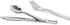 Hammered Set, 120ct. Celebrate It Silver Plastic Cutlery