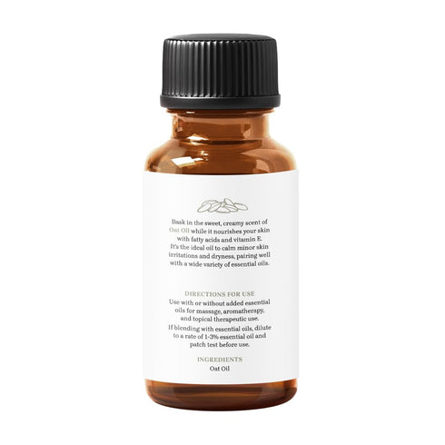 Oat Oil - Premium Undiluted Carrier Oil | for Skin, Face, Body, Hair Revitalization | Vegan & Cruelty Free