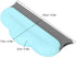 Silicone Cleaning Brush, Multifunctional Pet Hair Removal Brush for Clothes, Sheets, Carpets, Sofas (Blue)
