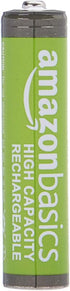 Amazon Basics 16-Pack Rechargeable AAA NiMH High-Capacity Batteries, 850 mAh, Recharge up to 500x Times, Pre-Charged