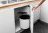 Brabantia PerfectFit Trash Bags, Size D/4.4-5.3 Gal, Thick Plastic Trash Can Liners with Drawstring Handles (40 Bags)