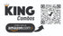 KING COMBOS (Summer's (8 Women's intimate cleaning, feminine wash wipes + King Combo QR code Eve Lovers assorted