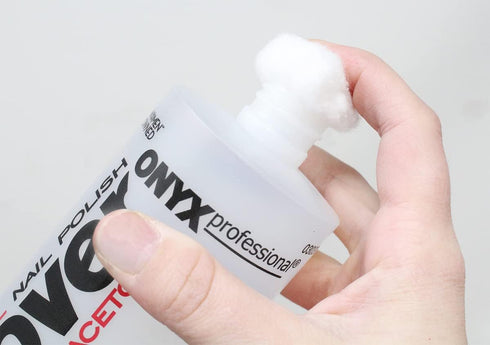 Onyx Professional 100% Pure Acetone Nail Polish Remover Kit, 7 inch Nail File, Maximum-Strength for Gel, Glitter Polish