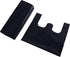 Kitchen Garbage Bags, 200 Counts, 1.8mil Thick Black Trash Bag with Handles, 14x21.6 Inch, for Daily Use