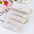 WHITEBRIDGE 12pcs Vintage Pearl Hair Bobby Pins, Metallic Flower Barrettes Hair Clips for Women and Girls
