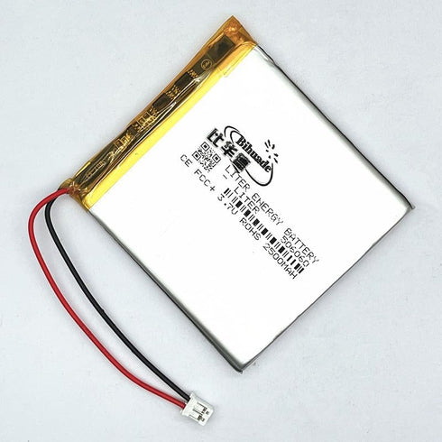 Liter energy battery 3.7V 2500mAh 506060 Bihuade Lipo Battery Rechargeable Lithium ion Polymer Battery with JST