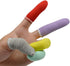 100 Pcs Finger Cots by EORTA | Cotton Material with Elasticity | Comfortable, Breathable, Reusable, Random Color