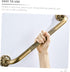TEHAUX Copper Bathroom Safety Grab Bar with Non-Skid Handle for Toilet and Shower Use Multi-Functional Armrest