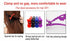 AKOAK 6 PCS Professional Anti-Slip Crocodile Clip, Large Styling Hair Clip for Women