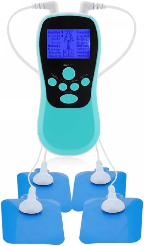 Agam JSM020 Mini Electronic Physiotherapy TENS Machine Massager with 8 Modes and
