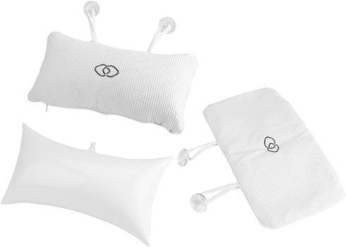Non-Slip Bathtub Pillow | Spa Pillow Bath Cushion with Suction Cups for Head Neck Support in Spa or Bath