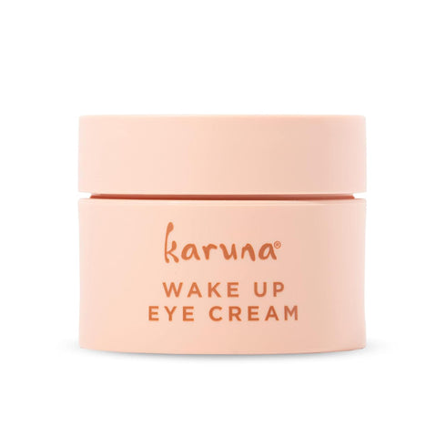 Karuna Wake Up Eye Cream with Coffee Cherry & Tri-Peptides, Anti Aging Moisturizer for Puffiness, 15 ml