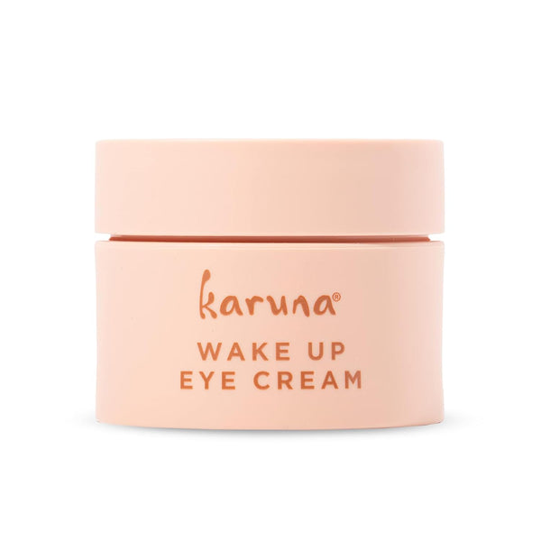 Karuna Wake Up Eye Cream with Coffee Cherry & Tri-Peptides, Anti Aging Moisturizer for Puffiness, 15 ml