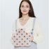 TIANYIA 1.2L Pack Reusable Large Hot Water Bottle, Classic PVC Hot Water Bag with Polka Dots Faux Fur Cover, Hot