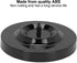 Shaver Charging Stand, Universal Electric Shaver Charger, Round Shape Deep Design, Black Men Electric Shaver Base