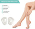 Ball of Foot Cushions, Metatarsal Pads for Women Men, Soft Gel Insoles for Forefoot Cushioning, Pain Relief (4 Pair)
