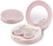2 Pack Travel Contact Lens Case Kit, Portable Eye Case with Mirror, Remover Tool, Tweezers & Solution Bottle