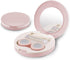 2 Pack Travel Contact Lens Case Kit, Portable Eye Case with Mirror, Remover Tool, Tweezers & Solution Bottle