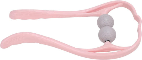 Portable U Shaped Shiatsu Neck Massager - Deep Tissue Relief in Pink