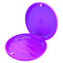 ARGOMAX 2 PCS Purple Thin and Light Aligner Case, Magnetic Closure Retainer Holder, Easy to Carry