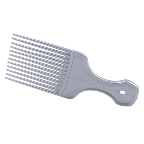 1Pc Grey Hair Pick and Barber Comb, Salon-Style Pick Comb for Curly Hair and Thick Hair Care Supplies