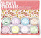 Shower Steamers Aromatherapy, 8 Pack Essential Oil Shower Bombs for Home Spa, Stress Relief Gift Set