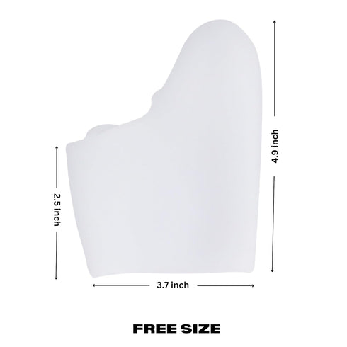 FOOTINSOLE.COM Comfort Gel Metatarsal Pads - Bunion Protector Sleeves for Men and Women (1 Pair)