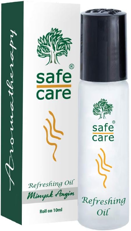 Safe Care Roll on Refreshing Oil Aromatherapy, 10 Ml (Pack of 1)