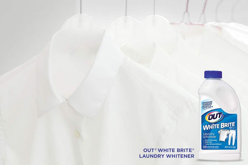 OUT White Brite Laundry Whitener & Rust Stain Remover Powder - Brightening Formula