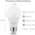 Verbeeck 670nm Bulb,6 Pack 9W E26 A19 Bulb,Dimmable,Melatonin Red Light Red Light Sleep Therapy Promoting,Healthy Sleep