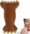 OULIGET Wooden Trigger Point Massage,Wooden Metal Ball Massage Tool,Sandalwood Metal Ball Face