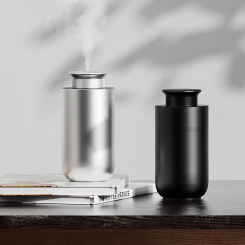 swuvuxo Waterless Essential Oil Diffuser, Smart Car Diffuser, Auto On/Off, Rechargeable Hotel Scent