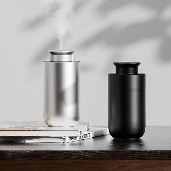 swuvuxo Waterless Essential Oil Diffuser, Smart Car Diffuser, Auto On/Off, Rechargeable Hotel Scent