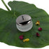 mollensiuer Matte Crystal Glass Nail with Lid, Dapping Dish for Acrylic Liquid Powder