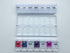 ODSD 7 Healthaccessories Spanish Pill Box Day Twice-a Day AM PM Weekly Pill Planner Organizer - Large Compartment Pill