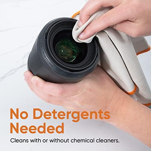 Superio Microfiber Glass, Mirror, Window Cleaning Cloth for Car Windshield, Lenses, TV Screen, Electronics, 14x16 Large