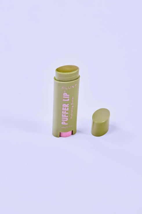 Puffer Lip Hydrating Butter Balm for Dry Lips | Plant-Based, Free of Petrolatum, Beeswax, Lanolin