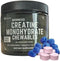 Micronized Creatine Chews, 5G Sour Razz (150ct) Creatine Monohydrate Tablets for Women & Men