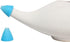 Ceramic Neti Pot, Premium Handcrafted Nose Cleaner for Sinus, Dishwasher Safe, 225 Ml Capacity - White
