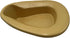2 Pack Heavy Duty Portable Deluxe Stackable Contour Bedpan, Gold