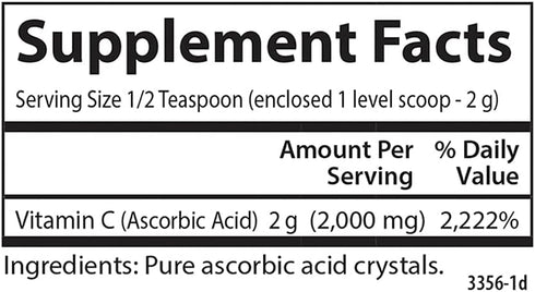 Carlson Labs Non-GMO Vitamin C Crystals - 6 Ounce